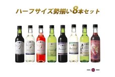 エーデルワイン ハーフサイズ勢揃い アソート8本セット 360ml × 8本 赤 白 ロゼ  【2157】
