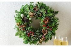 Hummingbirdの クリスマス リース (予約受付/11月下旬より発送予定)　年内発送 年内到着 岩手県 北上市 E0052