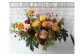 定期便のために仕入れたお花で製作