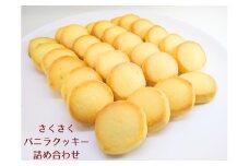 【個包装】さくさくバニラクッキー詰め合わせ たまご不使用 プレゼント ギフト おすそわけ 香料不使用 マーガリン不使用 保存料不使用 簡易包装 お菓子 お茶菓子 スイーツ 手作り クッキー 水曜屋 岩手県 北上市 C0561