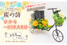 【炭の詩】ひかる~HIKARU~（自転車/イエロー）