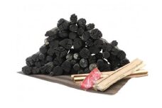 【炭職人の逸品】 夏油白炭 7日間製炭の高級木炭（不揃い）5㎏ 着火剤セット