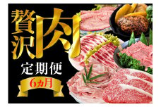 北上市のお肉 贅沢 お楽しみ 定期便【６か月定期 】