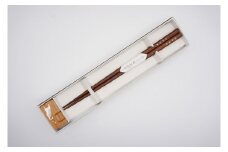  貝象嵌 箸 1膳セット「アシアト」 ネコ