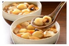 【久慈市の郷土食】久慈まめぶ汁お手軽セット(3人前)