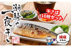 【旨味たっぷり ジューシー！】久慈前沖さばの一夜干し10枚セット【潮騒の一夜干し】