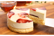 【お母さんいつもありがとう。】山ぶどうWチーズケーキ母の日ギフト（4号：直径12㎝）