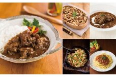 ★２月発送分★厳選素材・保存料・化学調味料・食品添加物不使用！「農舎のレトルト5点セット」国産 牛 濃厚 ミートソース 厚切り ビーフシチュー ごはんの素 炊き込みご飯 すじ肉 ごろごろ カレー 三陸 ホタテ 簡単 調理 便利 湯煎 バラエティ 長期保管 2年