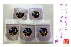 ブルーベリーパウダー　30g×5袋【道の奥ファーム】