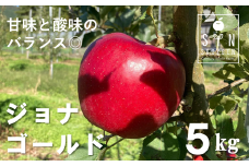 【先行予約】 松陽園 樹上完熟 りんご ジョナゴールド 5kg【2025年10月中旬頃から順次発送】 農家直送