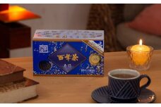 精茶百年本舗　平泉・藤原三代ゆかりの秘伝健康茶　『百年茶　青箱』