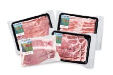 【定期便 全5回】館ヶ森高原豚 4種 詰め合わせ セット 4パック〈800g〜1kg〉×5回 定期便 冷凍 小分け  豚肉 豚 肉 国産 肉定期便 個包装 大容量 おかず 冷凍 しゃぶしゃぶ すき焼き 人気 まとめ買い 家計応援 岩手県 一関市