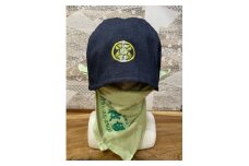 サウナハット家紋 古戦場 オリジナル 帽子 デニム
