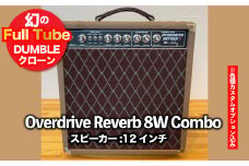 【ギターアンプ】ギター チューブアンプ  Overdrive Reverb 8W 12インチ Combo ダンブル クローン 幻の 手作り 高級 アンプ オーダーメイド カスタム ハンドワイヤード 