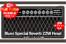 【ギターアンプ】ギター チューブアンプ  Blues Special Reverb 22W Att Head ダンブル クローン 幻の 手作り 高級 アンプ オーダーメイド カスタム ハンドワイヤード 