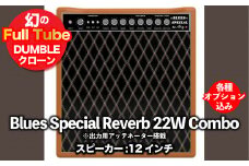 【ギターアンプ】ギター チューブアンプ  Blues Special 22W-12インチ AttCombo ダンブル クローン 幻の 手作り 高級 アンプ オーダーメイド カスタム ハンドワイヤード 