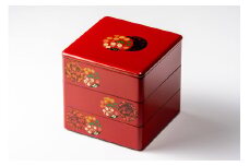 重箱 花丸 5.5寸 丸三漆器