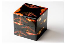 重箱 松 6.5寸 丸三漆器