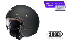 SHOEI ヘルメット「J・O+ マットブラック」Sサイズ パーソナルフィッティングご利用券付 バイク ショウエイ バイク用品 ツーリング SHOEI品質 shoei スポーツ メンズ レディース
