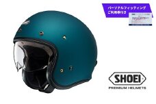 SHOEI ヘルメット「J・O+ マットラグナブルー」Mサイズ パーソナルフィッティングご利用券付 バイク ショウエイ バイク用品 ツーリング SHOEI品質 shoei スポーツ メンズ レディース