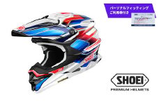 SHOEI ヘルメット「VFX-WR SPARKLE TC-10 (RED/BLUE)」XLサイズ パーソナルフィッティングご利用券付 バイク オフロード ショウエイ バイク用品 ツーリング SHOEI品質 shoei スポーツ メンズ レディース