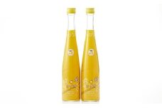 【糖類無添加】北限のゆず酒360ml×2本