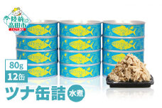 ＼キャンペーン開催中／ ツナ缶  ( 水煮 )  80g × 12缶 セット　メバチマグロ で作った  [ 発送時期が選べる ]  【 ツナ 缶 フレーク 無添加 無着色 カロリー 海産物 おつまみ 備蓄 防災 長期保存 非常食 国産 防災グッズ 】