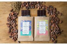 LISAチョコレート マイルド＆ビター 2枚セット (カカオ70％・80%)【 チョコ スイーツ お菓子 ギフト プレゼント 贈答品 有機 カカオ 黒糖 無添加 手作り バレンタインデー ホワイトデー 岩手 陸前高田 】