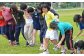 地元の中高生による町民運動会企画の様子