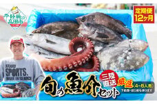 【12ヶ月定期便 / 下処理しない】厳選 三陸海の恵み詰め合わせ(1回あたりのお届け目安：4～5人用) 【 無添加 鮮魚 三陸産 国産 天然 海鮮 お刺身 魚介 魚介類 詰め合わせ セット お手軽 】岩手 陸前高田市 産地直送 RT1189
