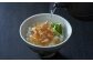 煮こごり飯にお茶またはお湯を注いで出汁茶漬け風に【帆立】