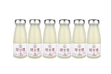 八木澤商店の糀甘酒 180ml×6本セット 【 ノンアルコール 甘酒 無加糖 人気 冷蔵 岩手 陸前高田 】
