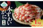 ズワイガニ爪肉500g