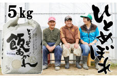 【 予約受付中・令和7年度産 】 ひとめぼれ 5kg 白米  軍見洞(ぐんみぼら)農園 【 白米 精米 お米 東北 お弁当 おにぎり おむすび 】