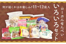 ローカル せんべい いろいろ セット 計11～12袋