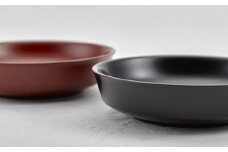 【滴生舎】浄法寺漆器　7寸盛鉢（溜）／漆器 器 食器 盛鉢 伝統工芸品 国産漆