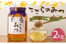 こごらのみつ トチ蜜 2kg