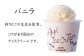 【バニラ】コクがあり固めのアイスクリームです。