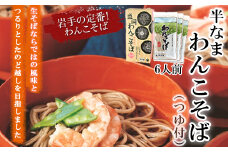 【北舘製麺】半なまわんこそば 6人前（KW-A） ／ 蕎麦 わんこそば ソバ そば お蕎麦 おそば 半生 つゆ付き めんつゆ つゆ そばつゆ  半生蕎麦 ギフト お中元 お歳暮 お土産 おみやげ 手土産 贈り物 熨斗 名物 ご当地グルメ 年越し おみやげ お土産 箱入り 人気 おすすめ オススメ