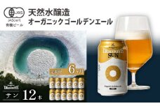 オーガニックビール ドラゴンアイ「サン」 350ml×12本セット 6ヶ月定期便 暁ブルワリー ／ クラフトビール 地ビール ゴールデンエール 缶ビール ビール 晩酌 宅飲み 家飲み 飲み会 BBQ バーベキュー キャンプ アウトドア 自宅用 家庭用 岩手県 八幡平市 おすすめ オススメ