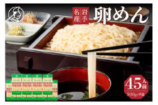  45人前！ 卵香るそうめん 「卵めん」 500g×9袋 無添加 岩手名産 素麺 のし対応 [K0026]