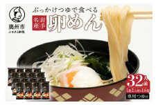 ぶっかけつゆで食べる江刺の卵めん 2人前 × 16袋 岩手名産 素麺 専用つゆ付き のし対応 [K0036]