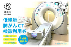 低線量肺がんCT検診利用券 検診 利用券 1名様分 奥州市総合水沢病院 CT撮影 [BM002]