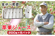 夏にオススメ 冷凍保存OK 苹果ジュース 200g 5個 パウチ 【ドメーヌイヅミ】／ りんご リンゴ 林檎 りんごジュース リンゴジュース 林檎ジュース ジュース 果物 くだもの フルーツ ふじ フジ パウチ 果汁100％ 100％ ストレートジュース パウチタイプ 便利 冷凍OK おすすめ