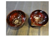 流工房 寶船 盃 大小セット ／ 木箱入り 体験チケット付き