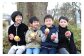 小玉りんごは子供たちにも大人気！