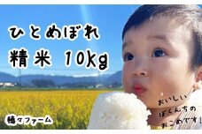 雫石町産 ひとめぼれ 精米10kg ／ 岩手県産 白米 穂々ファーム