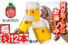 ベアレンビール お酒の福袋 飲み比べ おまかせ 12本 詰め合わせ ／ 酒 ビール クラフトビール 地ビール 瓶ビール 缶ビール