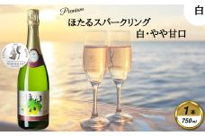 岩手くずまきワイン　スパークリング　＜ほたるスパークリング・白:750ml＞　1本【1648943】
