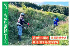 DQ001 【要事前連絡】草刈り、除草作業サービス（農地、空き地、空き家等）